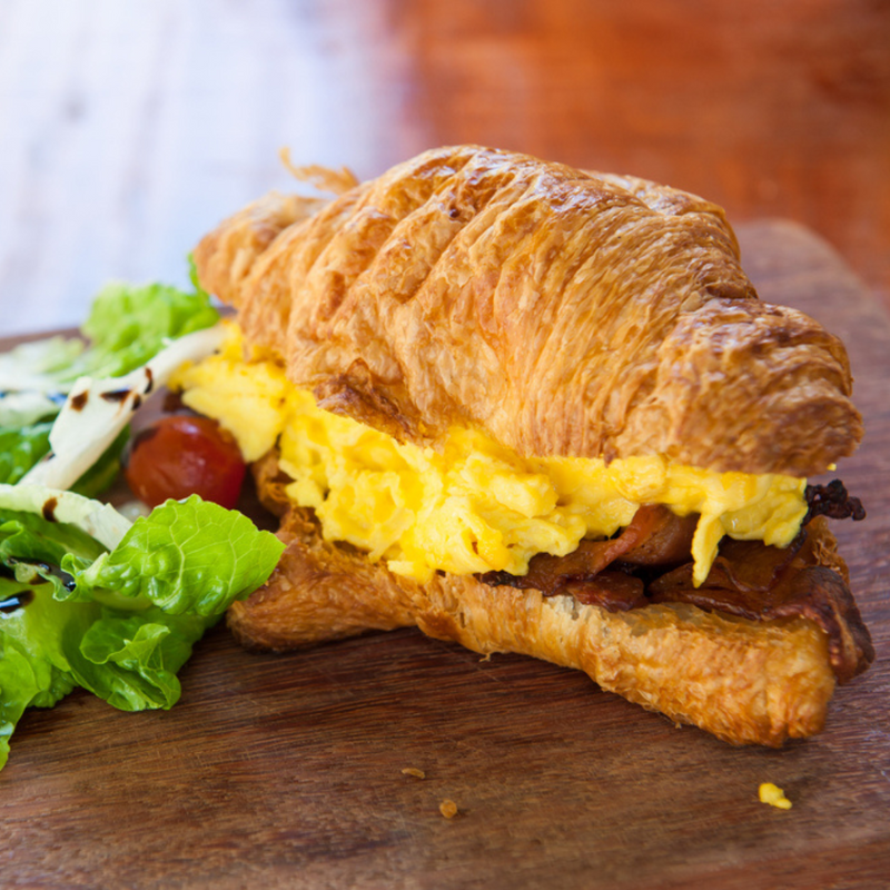 Croissant Breakfast sandwich