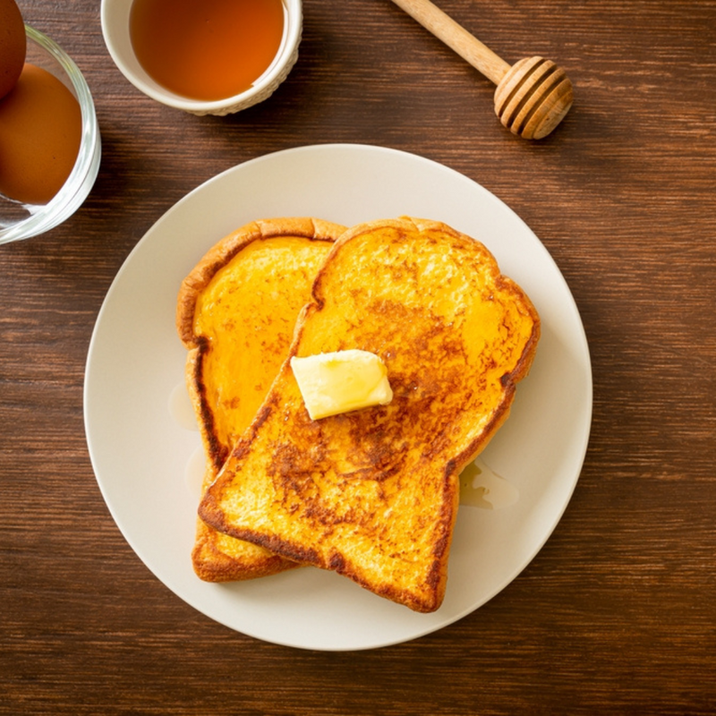 Cinnamon French Toast with Butter